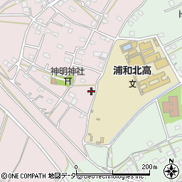 埼玉県さいたま市桜区塚本34周辺の地図