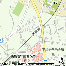 埼玉県飯能市下加治67周辺の地図