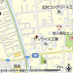埼玉県越谷市川柳町2丁目555-9周辺の地図