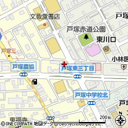 マツモトキヨシ川口戸塚３丁目店周辺の地図