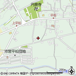 埼玉県飯能市平松135-1周辺の地図