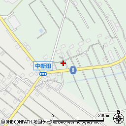 埼玉県狭山市中新田262周辺の地図