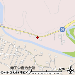 埼玉県飯能市原市場127-1周辺の地図
