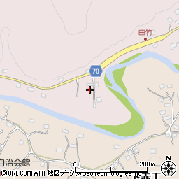 埼玉県飯能市原市場112周辺の地図