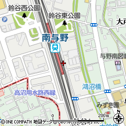 Ｐａｒｋｉｎｇ　ｉｎ　南与野駅前駐車場周辺の地図