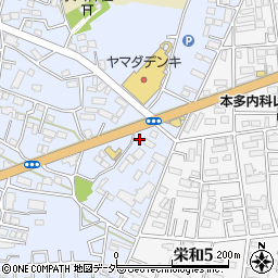 埼玉県さいたま市桜区上大久保707周辺の地図