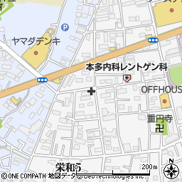 横田整骨院周辺の地図