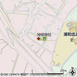 埼玉県さいたま市桜区塚本35周辺の地図