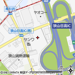 埼玉県狭山市根岸周辺の地図