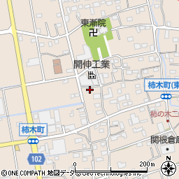埼玉県草加市柿木町1183周辺の地図