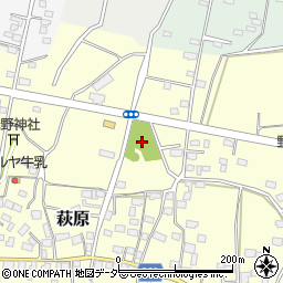 萩原児童公園周辺の地図