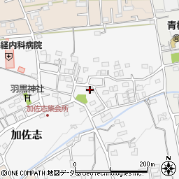 埼玉県狭山市加佐志46周辺の地図