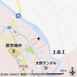 埼玉県飯能市原市場584-1周辺の地図