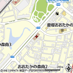 千葉県流山市おおたかの森南2丁目1-1周辺の地図