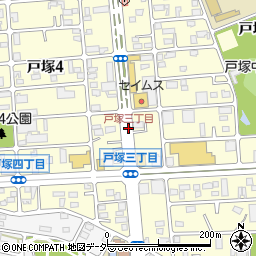 戸塚三丁目周辺の地図