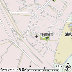 埼玉県さいたま市桜区塚本28周辺の地図