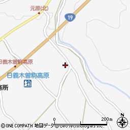 長野県木曽郡木曽町日義4642周辺の地図