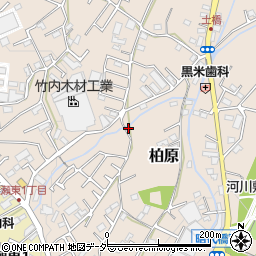埼玉県狭山市柏原2815周辺の地図