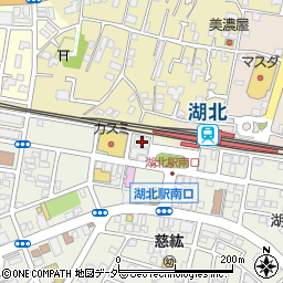 千葉銀行湖北支店周辺の地図