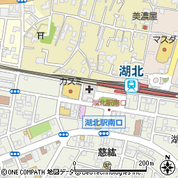 千葉銀行湖北支店周辺の地図