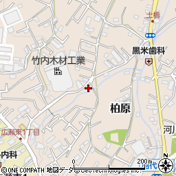 埼玉県狭山市柏原21周辺の地図