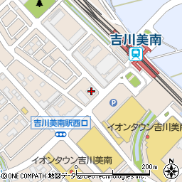 吉川美南駅前メンタルクリニック周辺の地図
