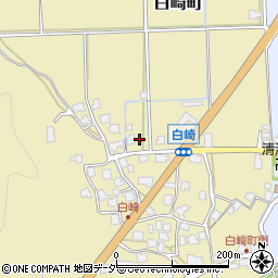 福井県越前市白崎町21周辺の地図