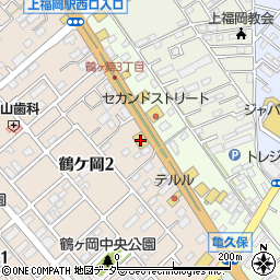 ステーキ宮上福岡店周辺の地図