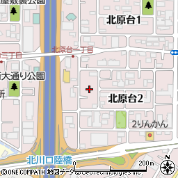 埼玉県川口市北原台2丁目10周辺の地図
