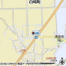 福井県越前市白崎町周辺の地図
