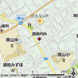 関根内科医院周辺の地図