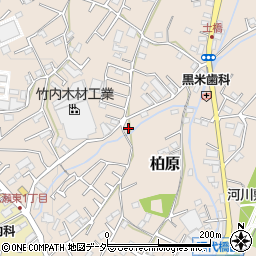 埼玉県狭山市柏原2801周辺の地図