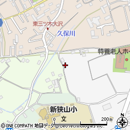 埼玉県狭山市加佐志111周辺の地図