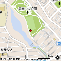 埼玉県吉川市美南周辺の地図