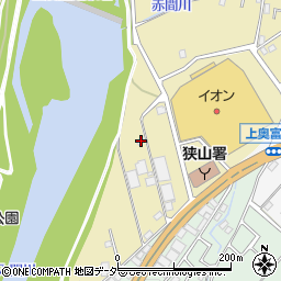埼玉県狭山市上奥富1230周辺の地図