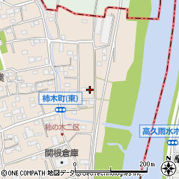 埼玉県草加市柿木町2083周辺の地図