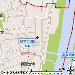 埼玉県草加市柿木町2084周辺の地図