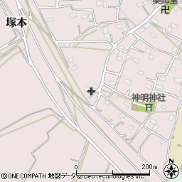 埼玉県さいたま市桜区塚本10周辺の地図
