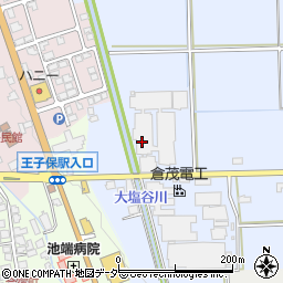 倉茂電工周辺の地図