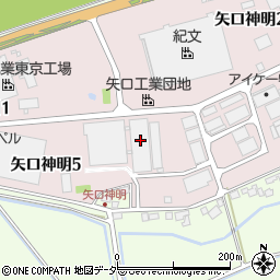 千葉県印旛郡栄町矢口神明5丁目4周辺の地図