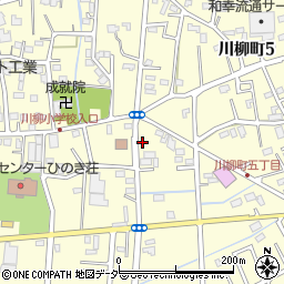 埼玉県越谷市川柳町5丁目163周辺の地図