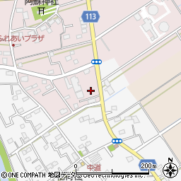 埼玉県富士見市東大久保7周辺の地図