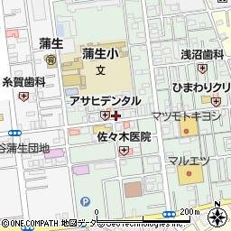 アジアンダイニング ハリオム蒲生店周辺の地図