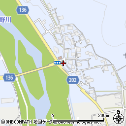 福井県越前市下平吹町周辺の地図