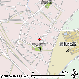 埼玉県さいたま市桜区塚本39周辺の地図