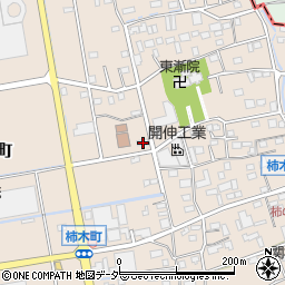 埼玉県草加市柿木町1264-4周辺の地図