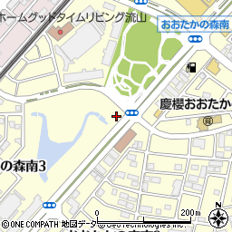 千葉県流山市おおたかの森南周辺の地図