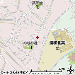 埼玉県さいたま市桜区塚本44周辺の地図