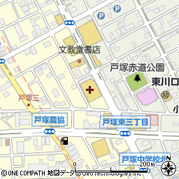 コモディイイダ東川口店周辺の地図