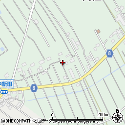 埼玉県狭山市中新田205周辺の地図